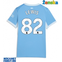 Manchester City Rico Lewis #82 Domaci Dres za Ženska 2026-27 Kratak Rukav